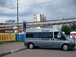 Бесплатный автобус Genser в пункт аренды автомобилей АрендаАвто-нрф на ул.Добролюбова